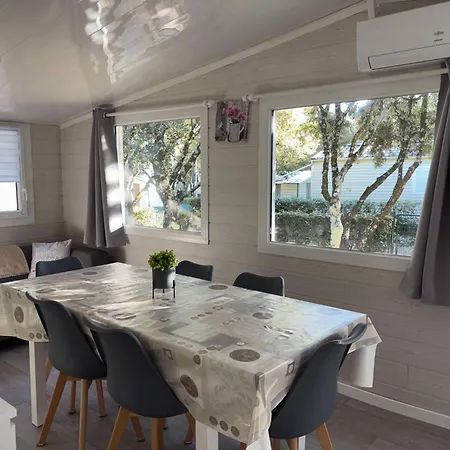 Mobil-home Sud Ardeche 6 Personnes Avec Clim Campsite Orgnac-l'Aven